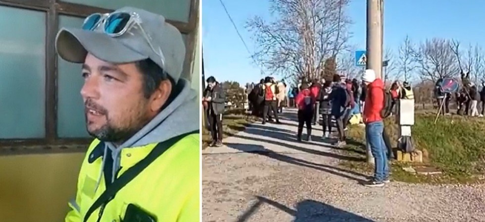 Dopo lo stop della polizia a Padova la marcia no-vax da Venezia a Roma continua per Vicenza ma senza Puzzer